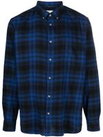 Woolrich chemise en coton à carreaux - Bleu - thumbnail