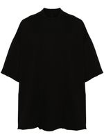 Rick Owens t-shirt Tommy en coton biologique - Noir