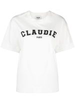 Claudie Pierlot t-shirt en coton à logo imprimé - Blanc - thumbnail