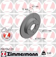 Remschijf Coat Z 250134120