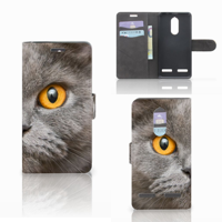 Telefoonhoesje met Pasjes Lenovo K6 Britse Korthaar