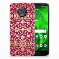 Siliconen Hoesje Motorola Moto G6 Barok Pink