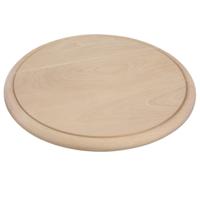 Houten serveerplankjes rond 25 cm - Serveerplanken