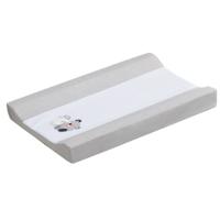 Interbaby Aankleedkussen Junior 80 X 55 Cm Katoen/pvc Grijs