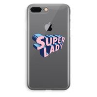 Superlady: iPhone 8 Plus Transparant Hoesje