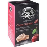 Bradley Cherry Wood Briketten rookhout 48 stuks - thumbnail