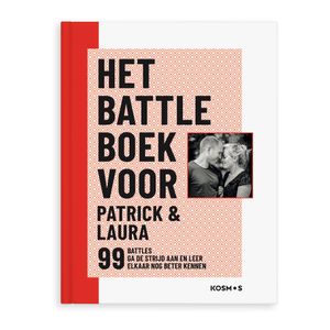 Gepersonaliseerd boek - Het Battle boek voor koppels - Softcover