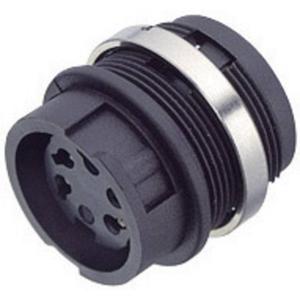 binder 99-0612-00-04 Ronde connector Flensstekker Totaal aantal polen: 4 Serie (ronde connectoren): 678 1 stuk(s)