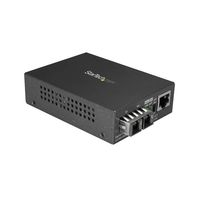 StarTech.com MCMGBSCMM055 netwerk media converter 1000 Mbit/s 850 nm Multimode Zwart - thumbnail