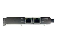 .com Dubbele Poort PCI Express Gigabit Ethernet Netwerkkaart Adapter - 2 Poort PCIe NIC 10100100 Server Adapter met PoE PSE - Netwerkadapter - PCIe - Gigabit Ethernet x 2