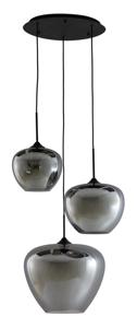 Light & Living Hanglamp Mayson 3-Lamps - Smoke