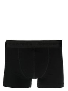 DSQUARED2 logo-embroidered waistband boxers - Noir