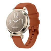 By Qubix - Siliconen bandje - Bruin - Compatible met Garmin Lily 2 - Compatible Garmin bandje