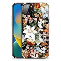 Bloemen Hoesje voor iPhone 14 Plus Dark Flowers - thumbnail