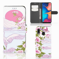 Samsung Galaxy A30 Telefoonhoesje met Pasjes Bird Standing