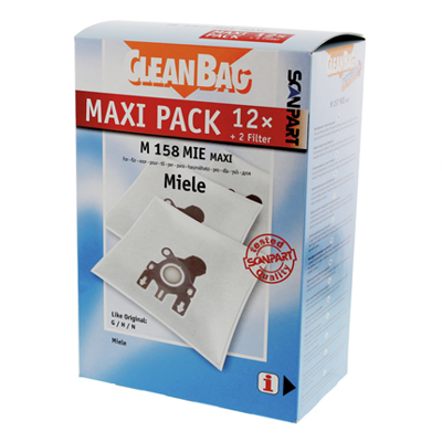 Scanpart Stofzuigerzakken M158MIE Maxi 12 stuks
