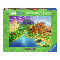 Ravensburger Legpuzzel World Of Minecraft, 1500st. - thumbnail