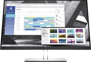 HP E27q G4 LED-monitor Energielabel E (A - G) 68.6 cm (27 inch) 2560 x 1440 Pixel 16:9 5 ms VGA, HDMI, DisplayPort, USB 3.2 Gen 1 (USB 3.0) IPS LED