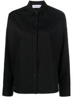 Câllas Milano chemise en popeline à manches longues - Noir