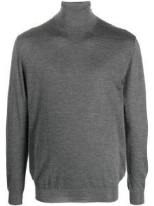 Malo pull en maille fine à col roulé - Gris