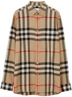 Burberry chemise en flanelle à motif Vintage Check - Tons neutres