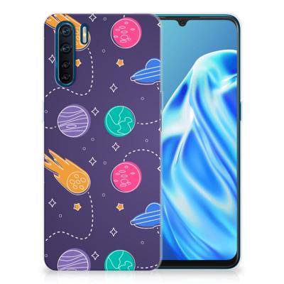OPPO A91 Silicone Back Cover Space OPPO A91 Silicone Back Cover Space