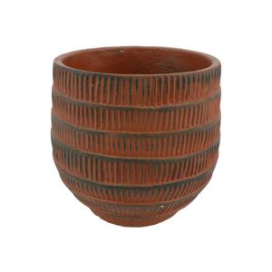 Bloempot Cissane Ø11xh10cm Terracotta