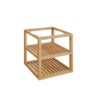 OFYR Storage Insert Pro Teak Wood Small - thumbnail