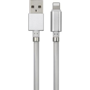 Renkforce USB-kabel USB 2.0 USB-A stekker, Apple Lightning stekker 1.00 m Wit TO-6897012