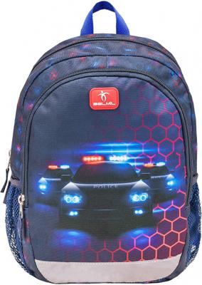 Belmil rugzak Police junior 12 liter polyester donkerblauw Belmil rugzak Police junior 12 liter polyester donkerblauw