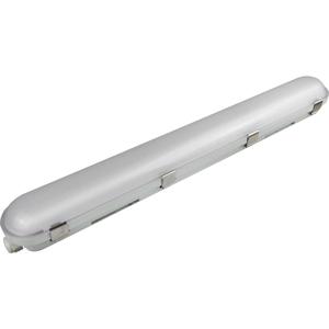 mlight LED-lamp voor vochtige ruimte Energielabel: D (A - G) LED 48 W Koudwit Grijs