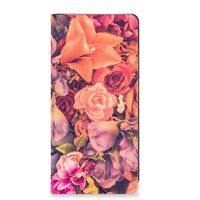 Motorola Edge 40 Pro Smart Cover Bosje Bloemen