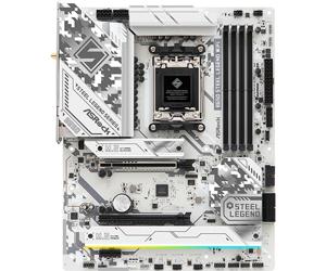 ASRock B650 Steel Legend WIFI Moederbord Socket AMD AM5 Vormfactor ATX Moederbord chipset AMD® B650