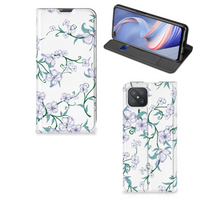 OPPO Reno4 Z 5G Uniek Smart Cover Blossom White