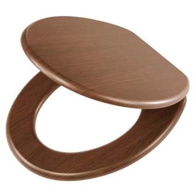 Tiger Toiletbril Douglas Softclose MDF Walnoot 37.6x5.2x44.8cm 251675346 Tiger Toiletbril Douglas Softclose MDF Walnoot 37.6x5.2x44.8cm 251675346