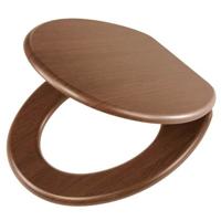 Tiger Toiletbril Douglas Softclose MDF Walnoot 37.6x5.2x44.8cm 251675346