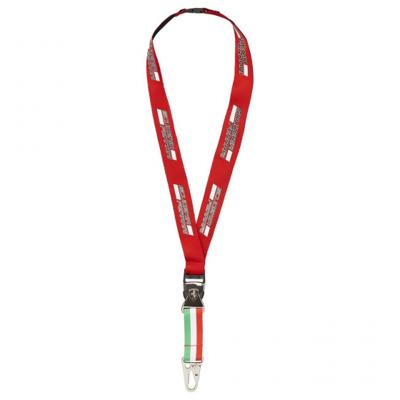 Ferrari keycord Scuderia Italy 18 cm polyester rood