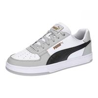 PUMA Unisex Caven 2.0 Sneaker, Puma Wit PUMA Zwart Ash Grijs Goud, 45 EU