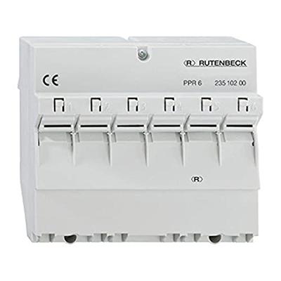 Rutenbeck 23810200 aansluitbay - Aansluitblokken (Gigabit Ethernet, RJ-45, grijs, -5-45 °C, 108 mm, 56 mm)