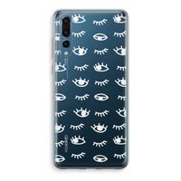 Eye pattern #3: Huawei P20 Pro Transparant Hoesje - thumbnail