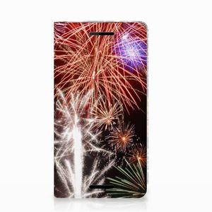 Nokia 2.1 2018 Hippe Standcase Vuurwerk