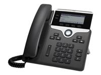 Cisco 7821 IP telefoon Zwart, Zilver Handset met snoer 2 regels