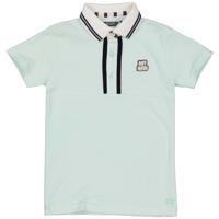 Quapi Jongens polo shirt - Boar - Aqua blauw - thumbnail