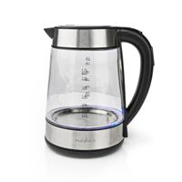 Nedis KAWK320EGS Waterkoker 1.7 L 360° Draaibaar Glas - thumbnail