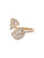 Anita Ko bague Wrap Leaf - METALLIC