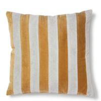 HKliving Kussen Velvet Gestreept