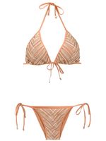 Amir Slama printed bikini set - Tons neutres