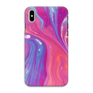 Paarse stroom: iPhone XS Tough Case