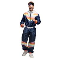 Ski Outfit Snow Dude Retro Blauw