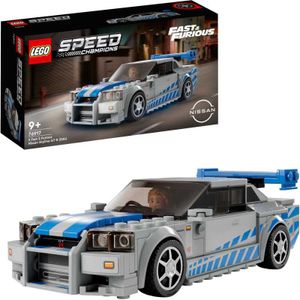 Speed Champions - 2 Fast 2 Furious Nissan Skyline GT-R (R34) Constructiespeelgoed